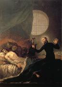 Francisco Goya St Francis Borja at the Deathbed of an Impenitent painting